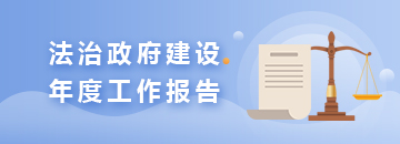 法治政府建設(shè)年度工作報告